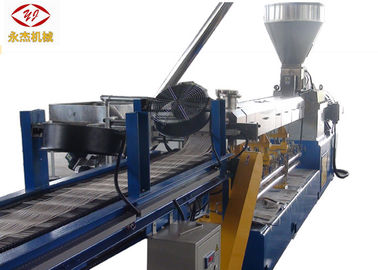 Cina Tepung Jagung Biodegradable Plastic Pellet Making Machine, Mesin Extruder PP 90kw pemasok
