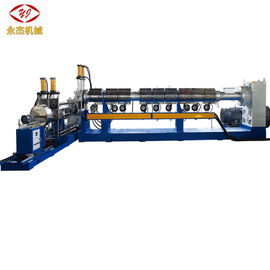 Cina PE PP PVC Film Plastic Recycling Machine Double Stage Extruder Long Span Life pemasok