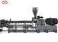 2500kg / h PE / PP dengan Caco3 Master Batch Mamchine Air Cincin Pelletizing Mesin 800 rpm Extruder Twin Screw pemasok
