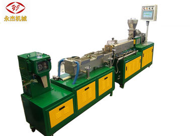 Cina 2-15kg Lab Twin Screw Extruder Machine Untuk Pengujian Formula SJSL20 pabrik