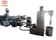Cina 2.2kw Dehidrator Water Ring Pelletizer Mesin Ekstrim LLDPE Extruder 30-100kg / H Kapasitas perusahaan