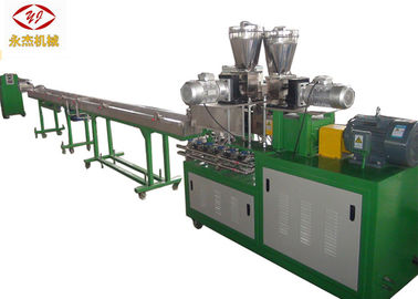 Cina Double Screw Extruder PET Pelletizing Machine 10-20kg / H Kapasitas Penghematan Energi pabrik